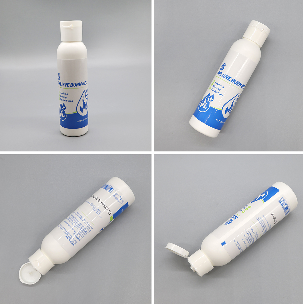 gel para aliviar quemaduras