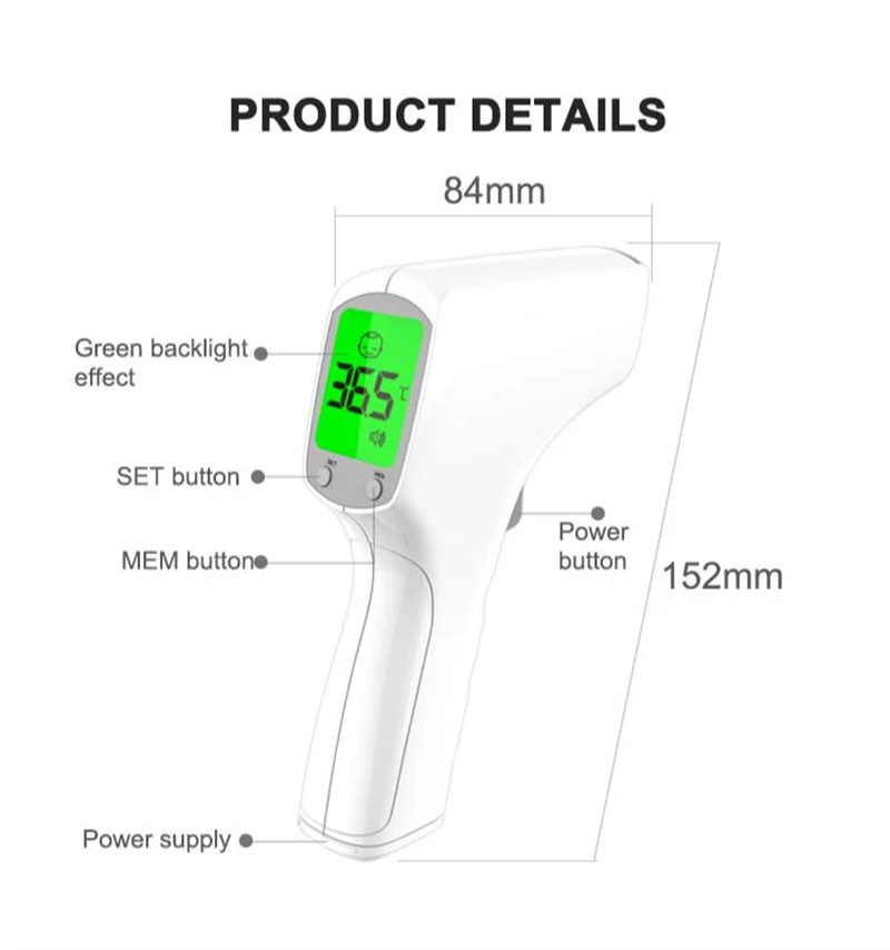 Termómetro de 800-Freehead