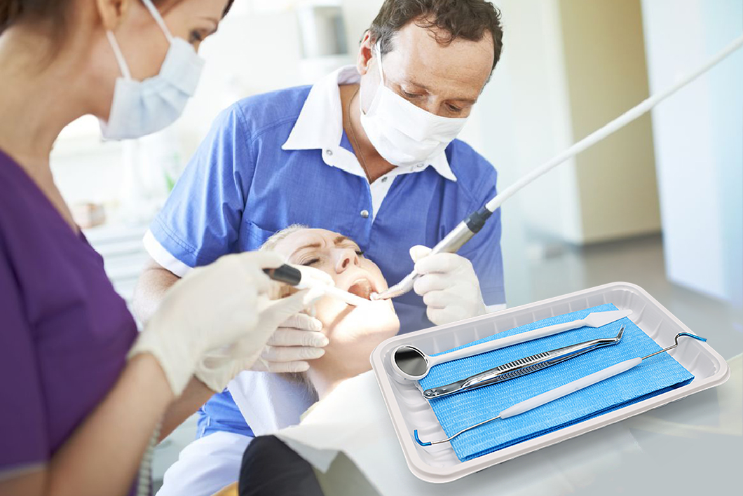 kit de examen dental