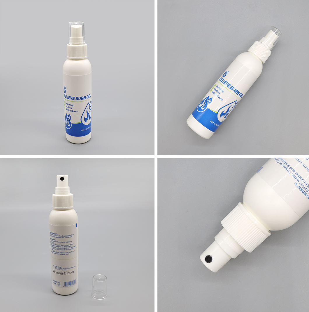 gel para aliviar quemaduras