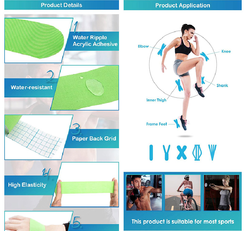 Cinta de 800 kinesio