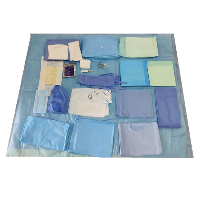 Paquete de parto desechable Kit quirúrgico de parto para embarazo