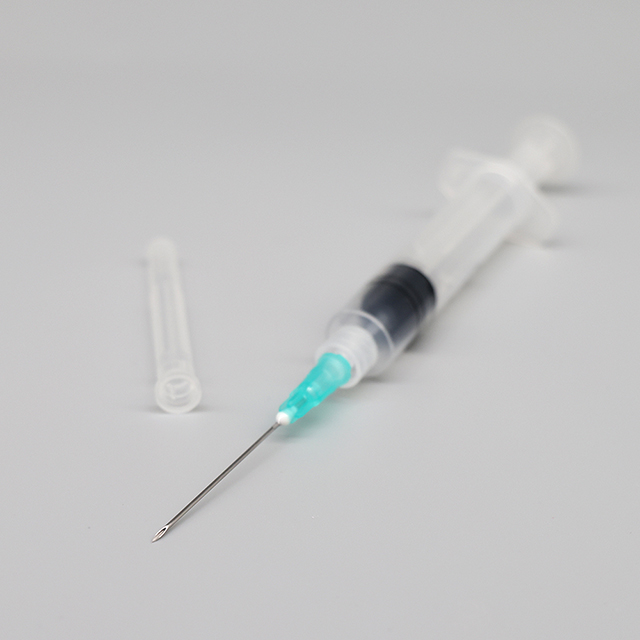 Jeringa desechable de desactivación automática de 5 ml