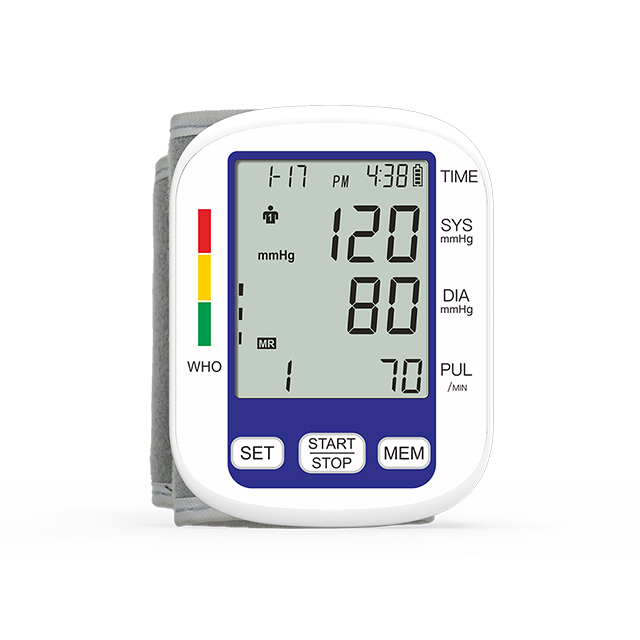 Monitor portátil barato de la presión arterial de la muñeca de la máquina de BP