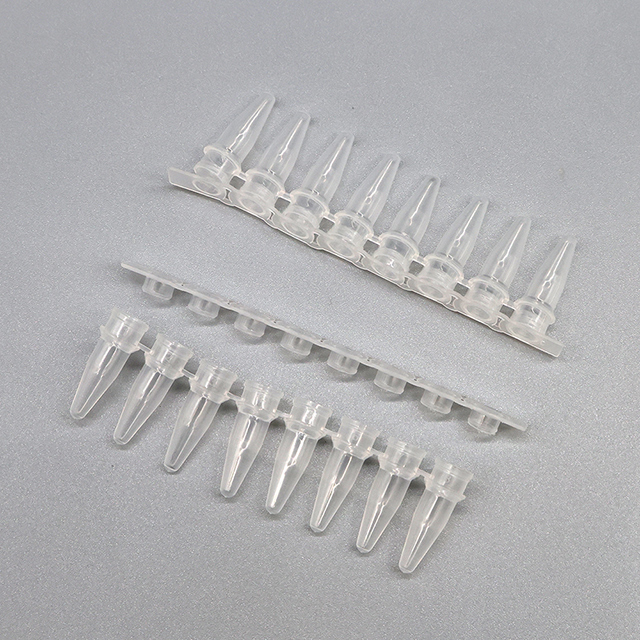 Tubo de PCR de laboratorio desechable biomédico