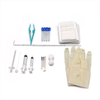 Kit de punción desechable Kit de punción estéril de un solo uso para procedimientos hospitalarios y clínicos