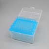 Caja de puntas de pipetas de plástico de alta calidad de 96 pozos 200ul 10ul