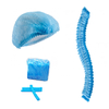 Gorro con clip transpirable bouffant no tejido de polipropileno desechable