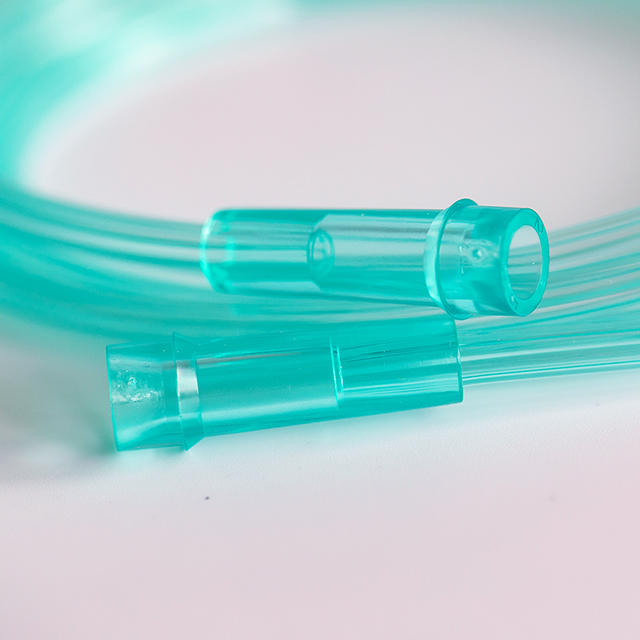 Máscara nebulizadora pediátrica desechable médica con tubo de oxígeno