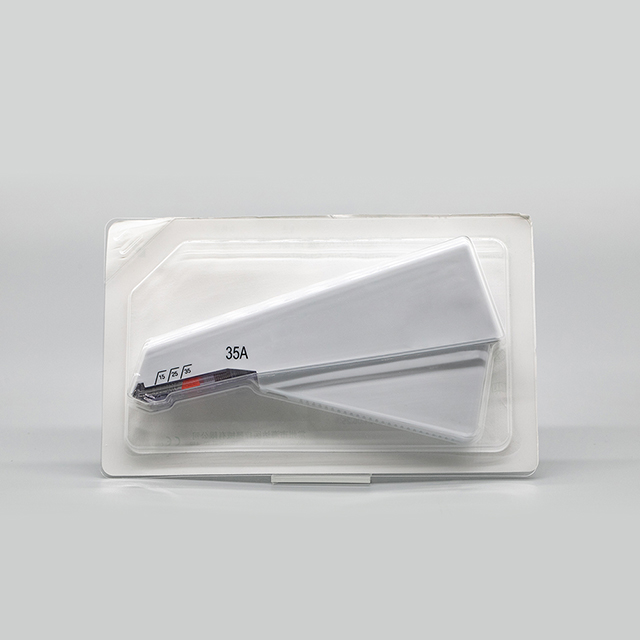 Instrumento quirúrgico médico grapadora de piel desechable para sutura de heridas