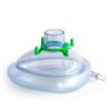 Mascarilla de respiración de anestesia de PVC desechable con amortiguación de aire