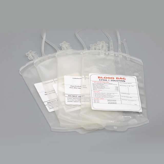 Bolsa de recolección de sangre desechable simple/doble/triple/cuádruple