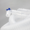 Circuito de respiración de anestesia, circuito transparente de plástico desechable médico