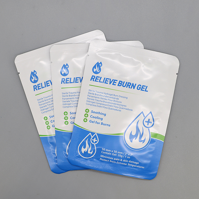 Apósito médico para heridas de hidrogel, apósito para quemaduras, apósito estéril de gel para quemaduras Burncare