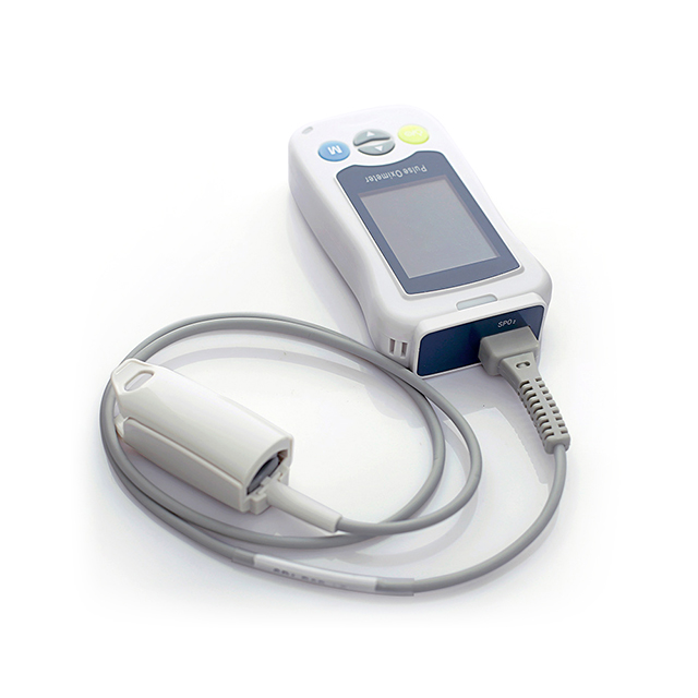 Oxímetro de pulso médico de saturación de oxígeno en sangre con monitor de oxímetro SPO2 de oxígeno en sangre de mano