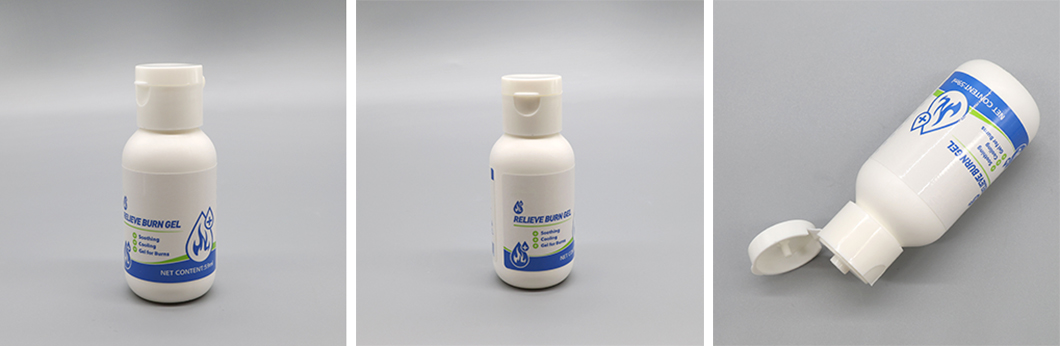 gel para aliviar quemaduras