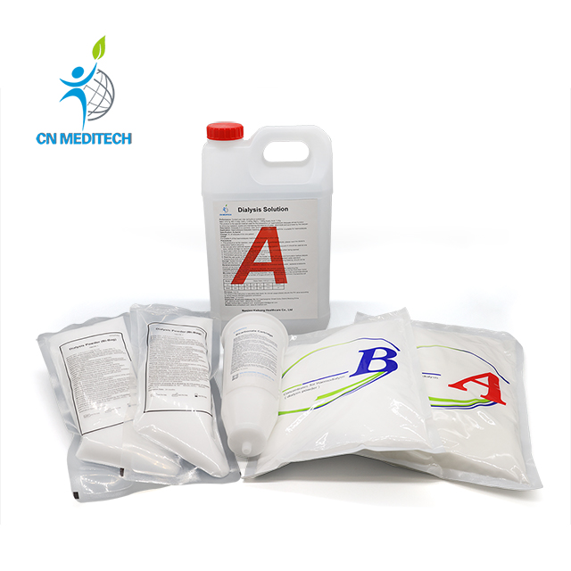 Máquina de diálisis ácida seca para hemodiálisis médica, polvo de diálisis concentrado de bicarbonato