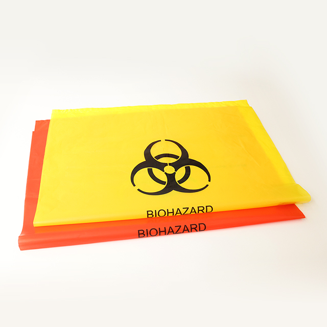 Bolsa de recolección de residuos infecciosos de riesgo biológico Bolsa de riesgo biológico