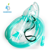 Máscara nebulizadora pediátrica desechable médica con tubo de oxígeno