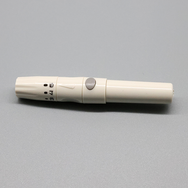 Pluma automática médica de lanceta de sangre Dispositivo de punción de sangre Pluma automática de recolección de sangre