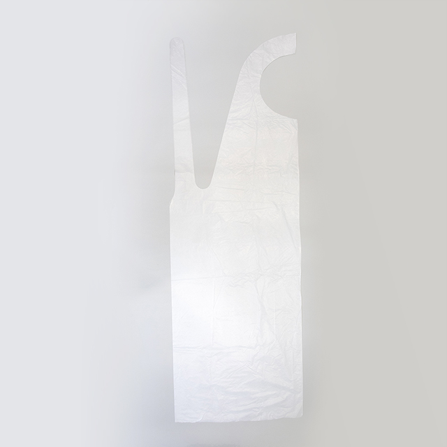 Delantal desechable de PE impermeable HDPE/LDPE
