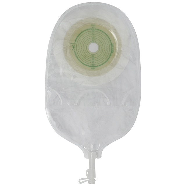 Bolsa drenable médica desechable, bolsa de urostomía de una pieza para ostomía
