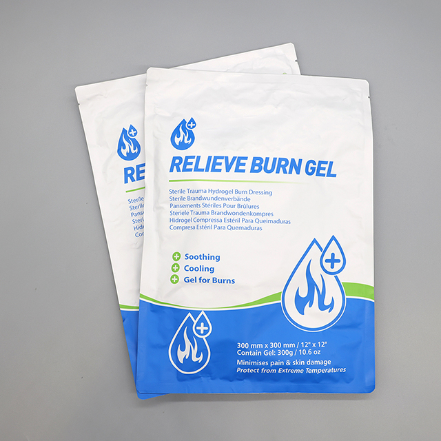 Apósito médico para heridas de hidrogel, apósito para quemaduras, apósito estéril de gel para quemaduras Burncare