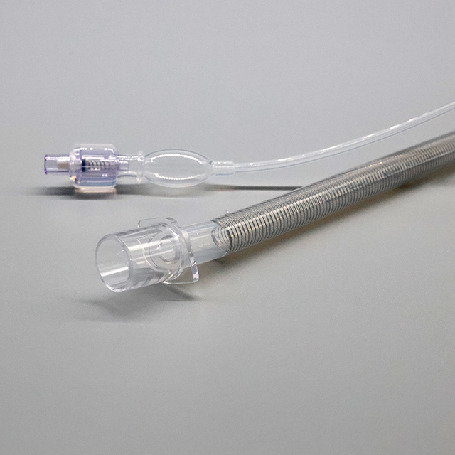 Mascarilla laríngea de silicona reforzada desechable para vías respiratorias