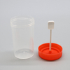 Taza plástica disponible de la colección de muestras del taburete de 30ml 40ml 60ml