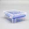 Caja de puntas de pipetas de plástico de alta calidad de 96 pozos 200ul 10ul