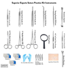 Kit de práctica de sutura quirúrgica desechable Kit de sutura estéril