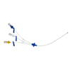 Catéter CVC venoso central con lumen de línea central simple/doble/triple médico desechable 
