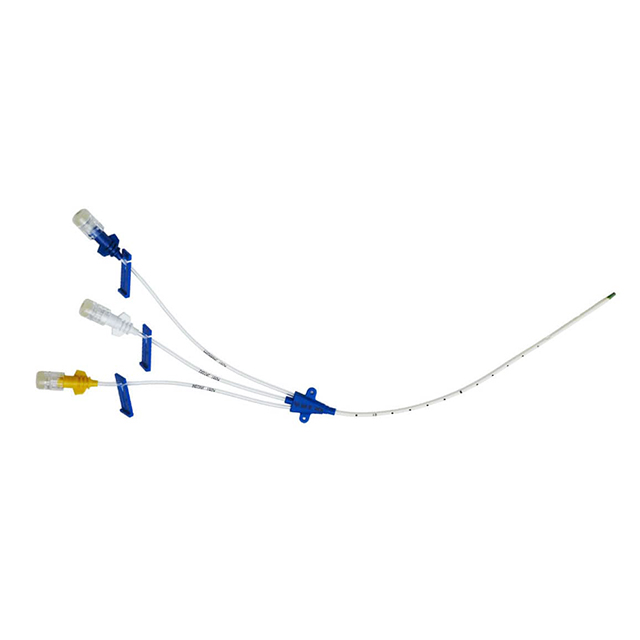Catéter CVC venoso central con lumen de línea central simple/doble/triple médico desechable 