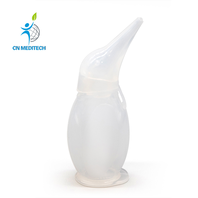 Aspirador nasal para niños con succión al vacío y limpiador de nariz de seguridad para bebés de silicona 