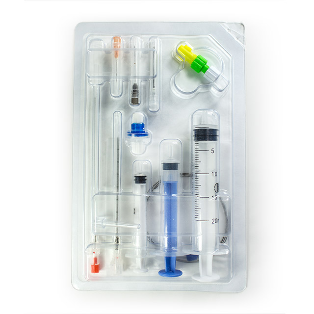 Equipo médico desechable combinado de anestesia espinal y epidural