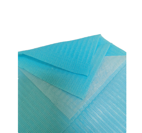 Babero dental colorido impermeable desechable para uso del paciente