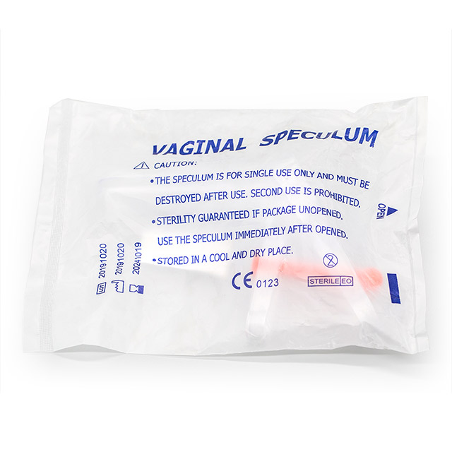 Espéculo vaginal estéril desechable para examen vaginal y cervical