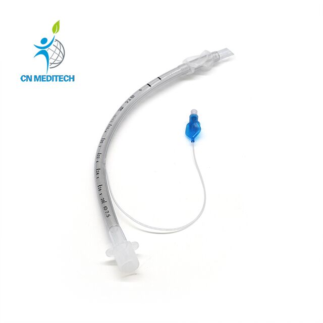 Tubo Et endotraqueal reforzado con manguito 