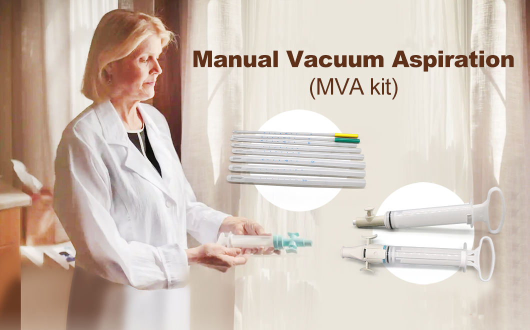 Cánula flexible del aspirador manual disponible médico del vacío de los materiales consumibles MVA para ginecología