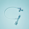 Conjunto de válvulas de hemostasia Válvula médica de conector Y push-pull