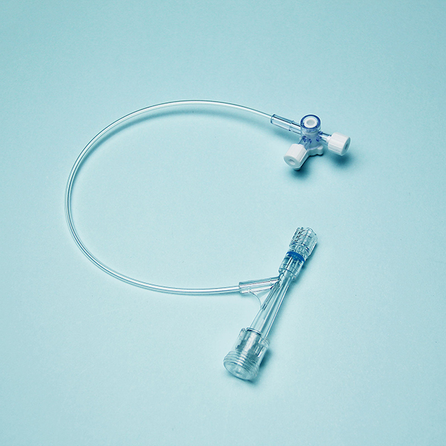 Conjunto de válvulas de hemostasia Válvula médica de conector Y push-pull