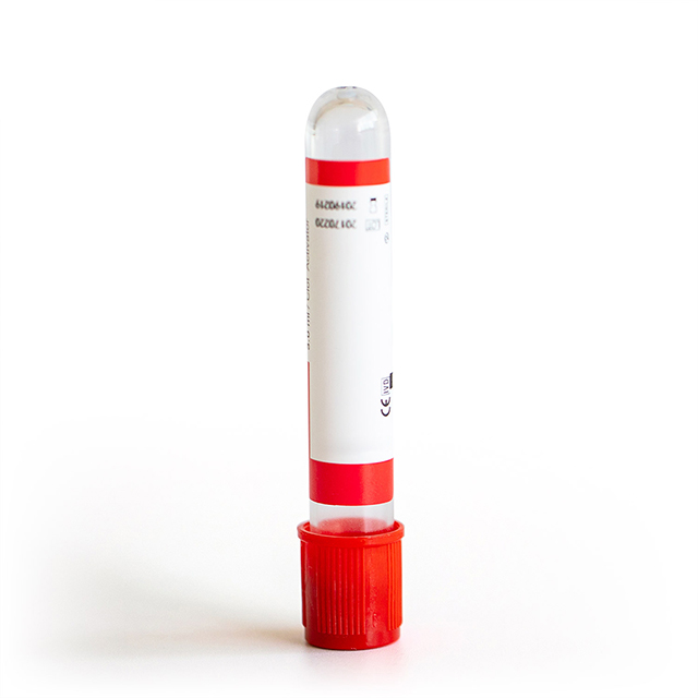 Tubo de extracción de sangre al vacío para prueba de muestra de sangre de laboratorio