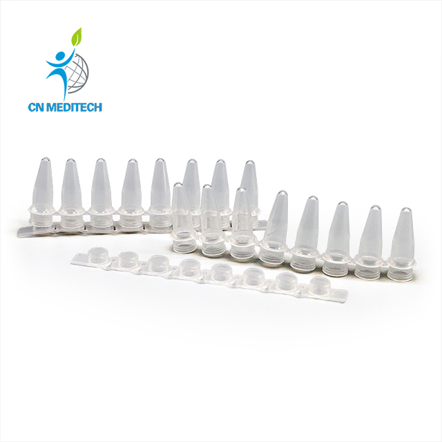 Tubo de PCR de laboratorio desechable biomédico