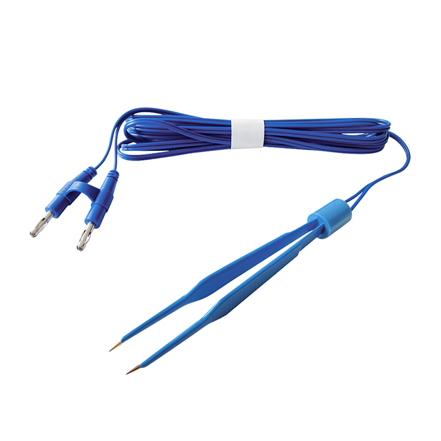 Pinzas bipolares desechables con pinzas para tejidos electroquirúrgicos con cable