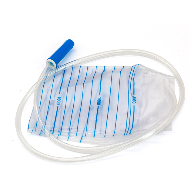 Bolsa recolectora de orina desechable para adultos sin salida