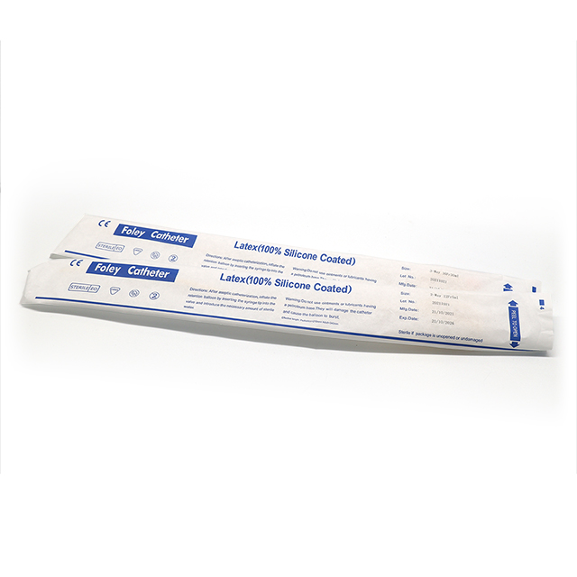 Catéter de orina con catéter de Foley de látex de 2 vías desechable médico
