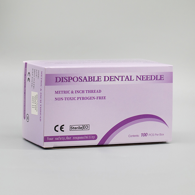 Aguja de anestesia dental estéril desechable 27G 30G 
