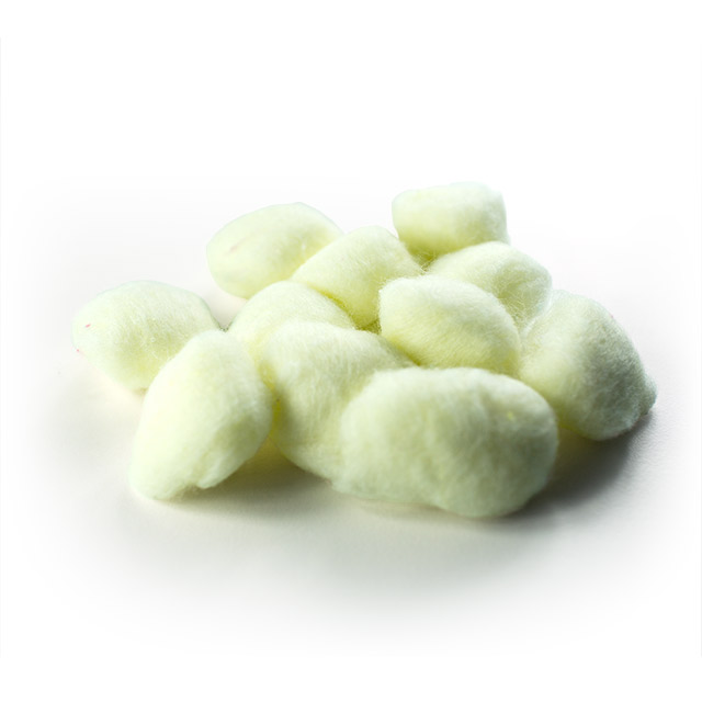 Bola de algodón suave no estéril médica 100% algodón para el cuidado de heridas