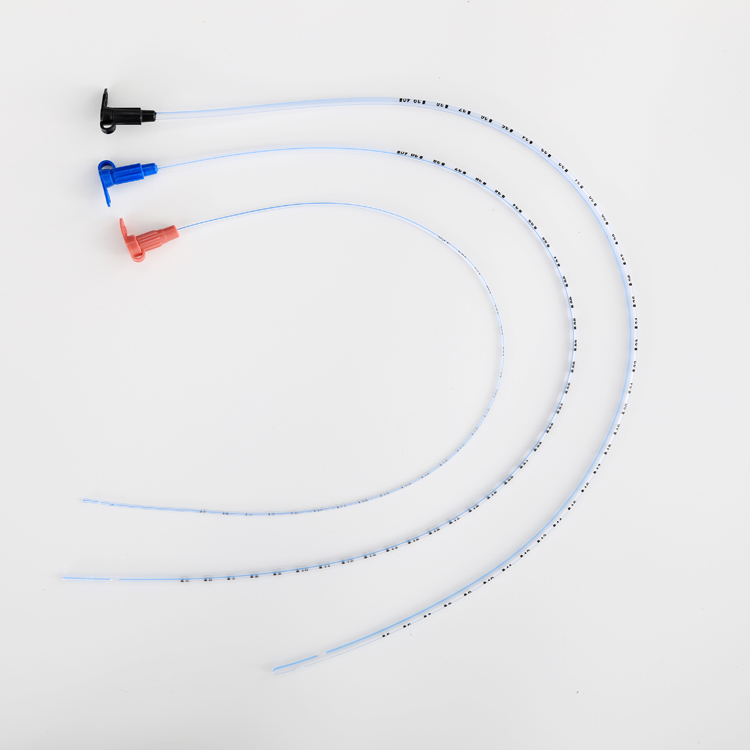 Tubo de alimentación nasogástrico de PVC médico para un solo uso