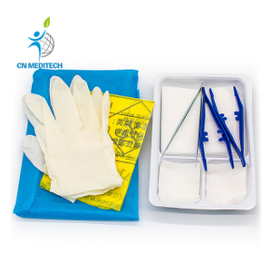 Kit de apósito quirúrgico estéril médico desechable